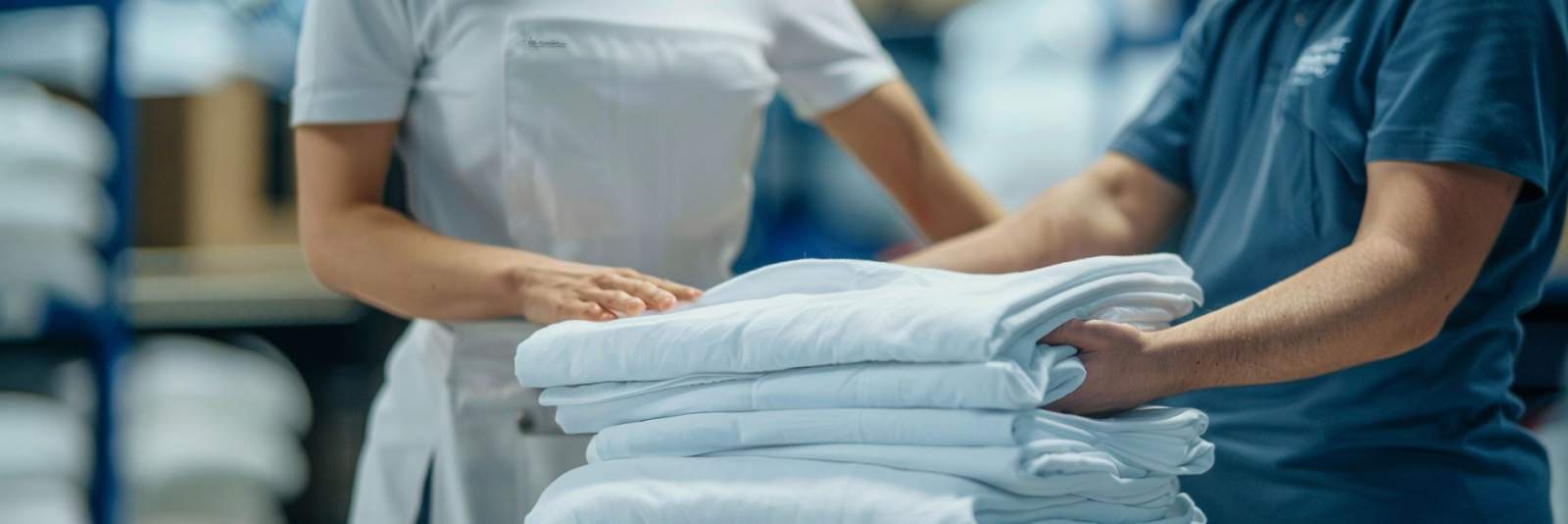 Rückgabe- und Reparaturprozess im Textilservice